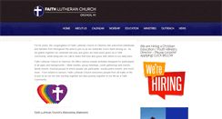 Desktop Screenshot of faithlutheranokemos.org